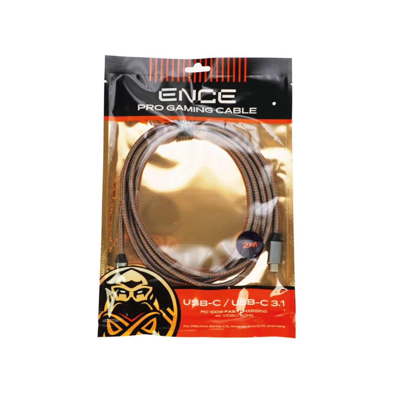 ENCE USB-C - USB-C 3.1 Gen2 Cable, 2 m | ENCE Shop