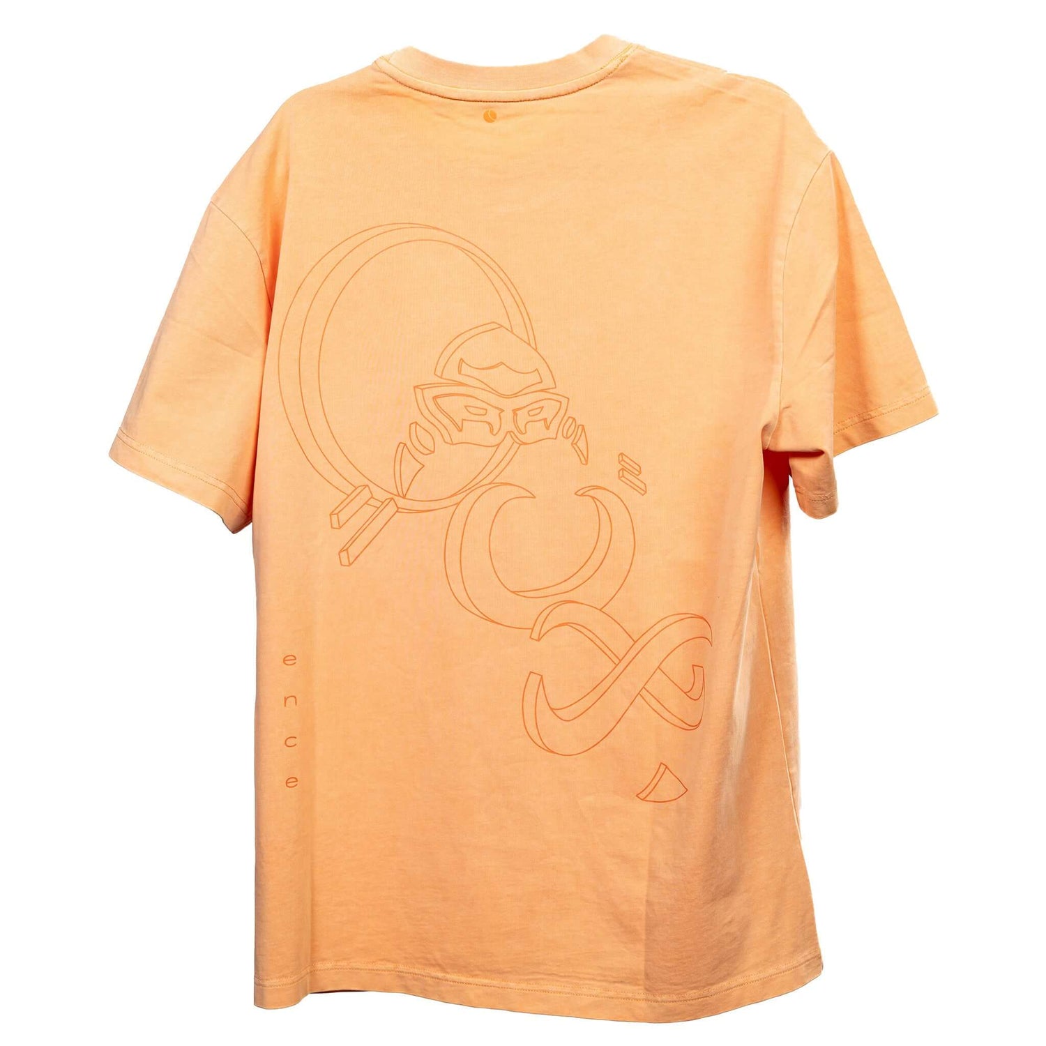 DECON Oversized Washed T-Shirt Papaya
