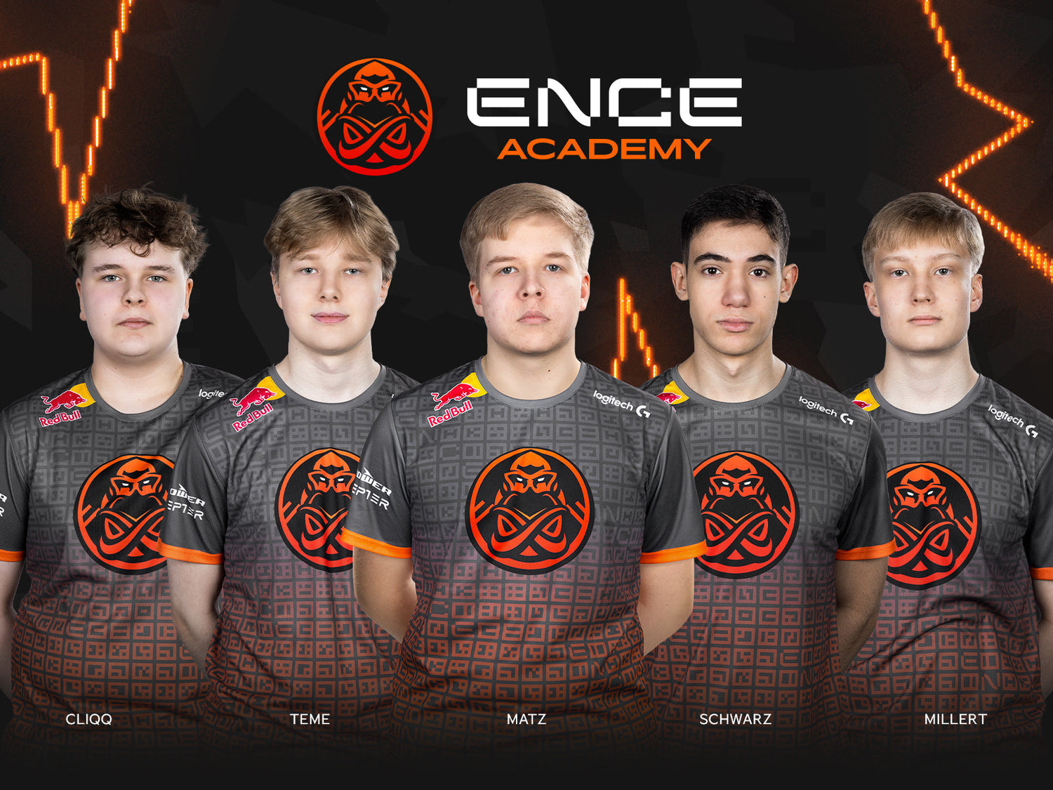 ENCE Academy roster for the 2026 spring season