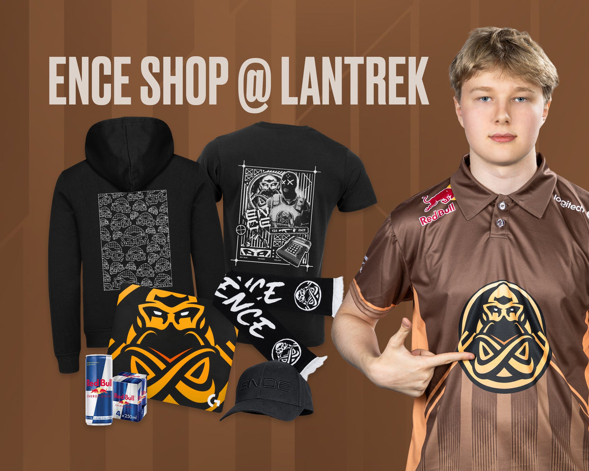 ENCE fanituotteet LanTrekeiltä