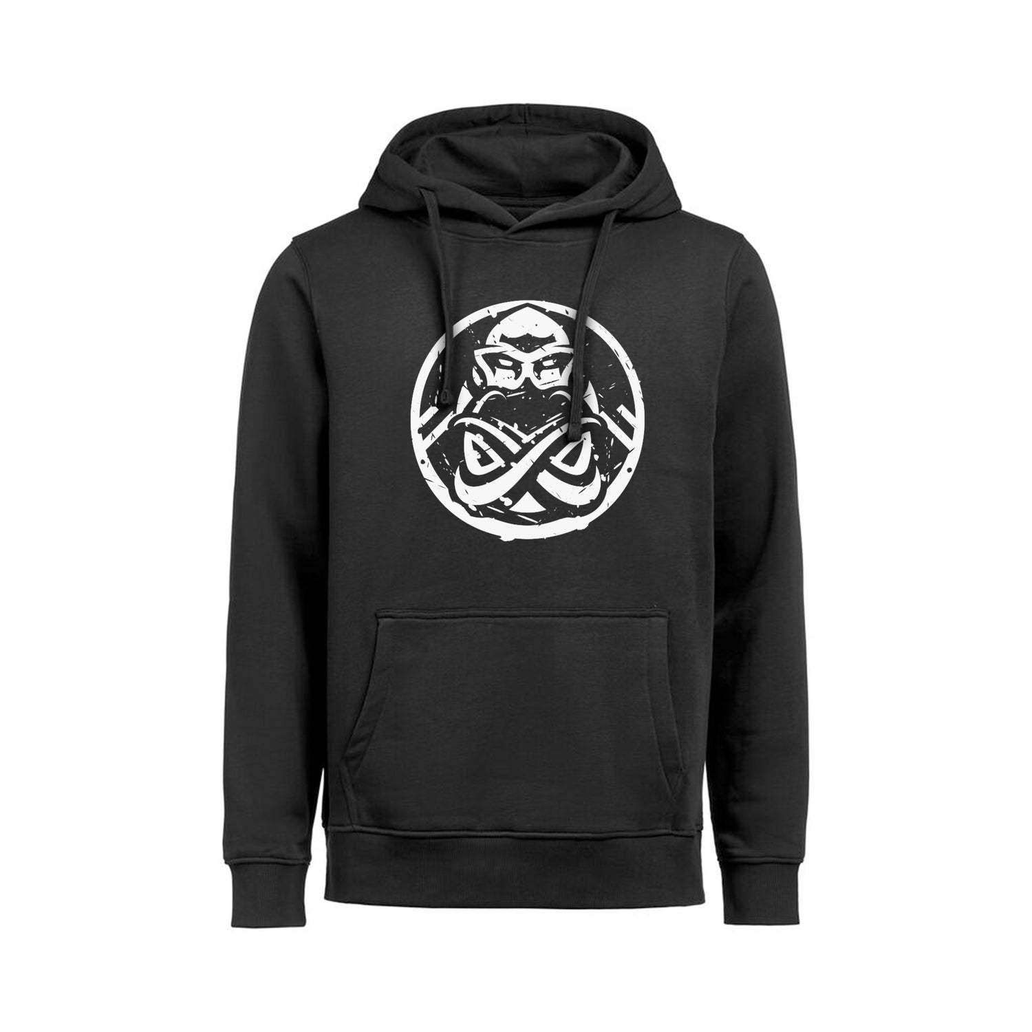 Essential ENCELADUS Black Hoodie - Regular fit