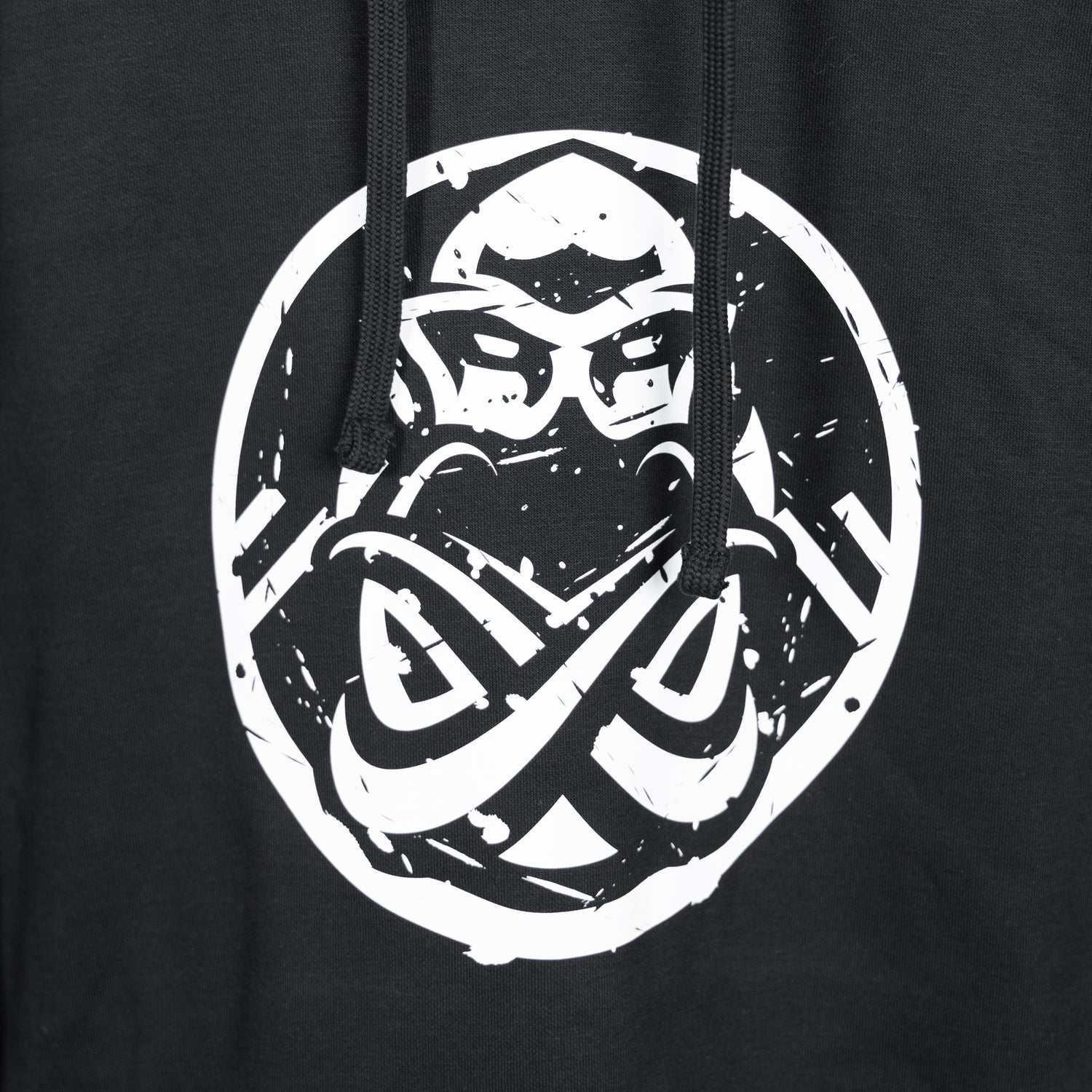 Essential ENCELADUS Black Hoodie - Loose fit
