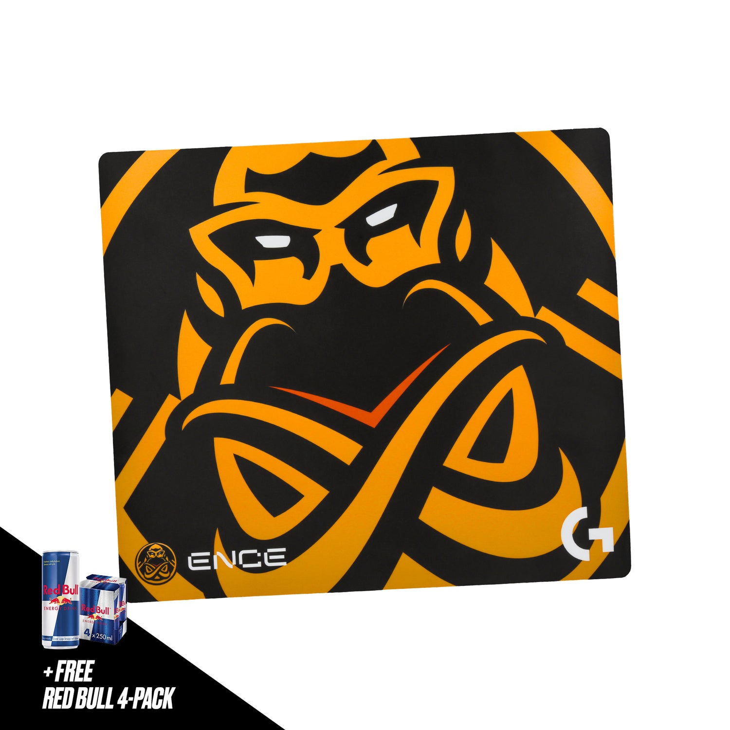 ENCE Gaming Mouse Pad + Red Bull 4-Pack